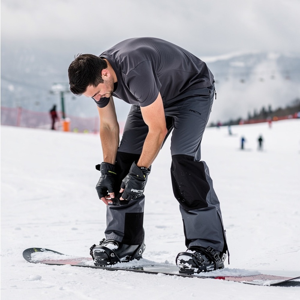 Arctix Men's Gray and Black Snowboard Pants